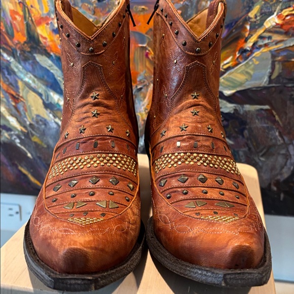 Old Gringo Milagro Studded Leather Ankle Boots (10B) (NWOT) - Picture 6 of 12